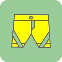 Boxer Glyphe Gradient Ecke Symbol vektor