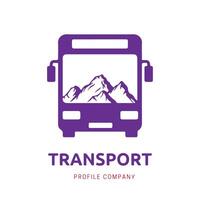 transport och fordon logotyp design för varumärke företag och identitet vektor