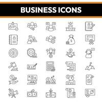 Geschäft Symbole, Geschäft Symbol Pack, Geschäft Pack vektor
