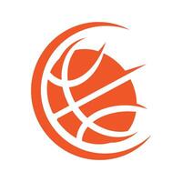 Basketball Spiel Symbol Design vektor