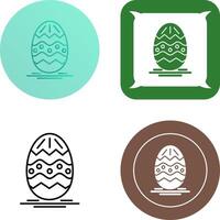 Ostern Ei Symbol Design vektor