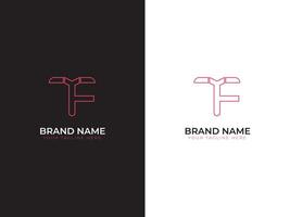 tf modern Geschäft Logo Design vektor