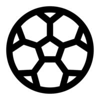 Fußball Ball Symbol zum Netz, Anwendung, Infografik, usw vektor