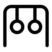 rhythmisch Gymnastik Symbol zum Netz, Anwendung, Infografik, usw vektor