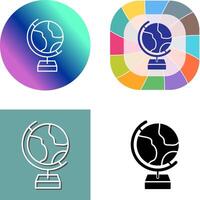 Globus-Icon-Design vektor