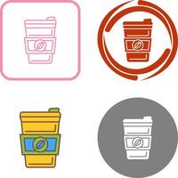 Kaffee-Icon-Design vektor