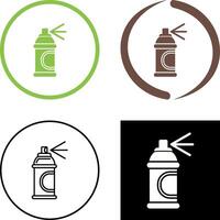 Spray-Icon-Design vektor