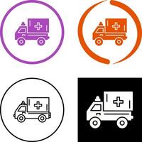 ambulans ikon design vektor