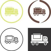 Cargo-LKW-Icon-Design vektor