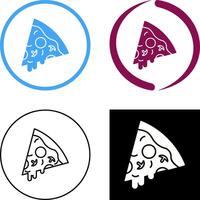 Pizza-Icon-Design vektor