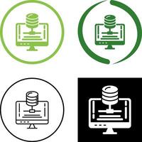 Server-Icon-Design vektor