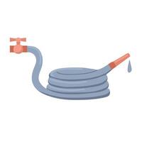 vatten slang ikon ClipArt avatar logotyp isolerat illustration vektor