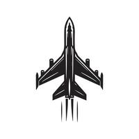 Flugzeug Logo Vorlage, Flugzeug Logo Elemente, Flugzeug Logo Symbol vektor