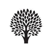 Baum Logo Vorlage, Baum Logo Element, Baum Logo Illustration vektor