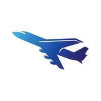 Flugzeug Logo Vorlage, Flugzeug Logo Elemente, Flugzeug Logo Symbol vektor