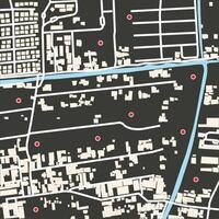 stadskarta för alla typer av digital infografik och tryckt publikation. vektor