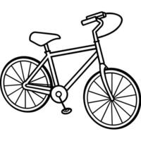 cykel översikt illustration digital färg bok sida linje konst teckning vektor