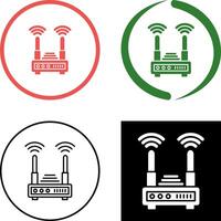 Router-Icon-Design vektor