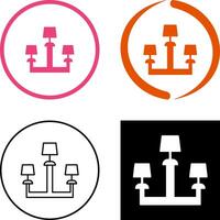 Lampen-Icon-Design vektor