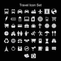 Reise und Reise Symbole einstellen Sammlung vektor