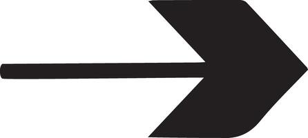 Pfeil Symbol Zeichen schwarz Pfeil vektor