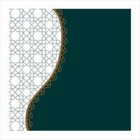 abstrakt islamisch Hintergrund Illustration vektor