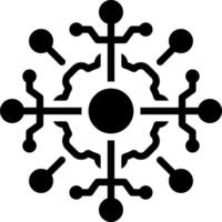 solide schwarz Symbol zum Integration vektor