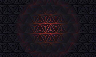 dunkel rot Dreieck Muster Hintergrund. dynamisch gestalten Komposition. Hintergrund Design zum Plakate usw vektor