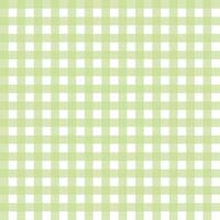 sömlös mönster med gingham grön kolla upp. vår eller sommar yta design. textil- rutig skriva ut för tyg, tapet, bakgrund vektor