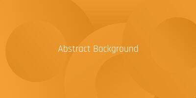 abstrakt bakgrund med orange cirklar vektor