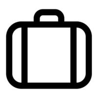Koffer Symbol zum Netz, Anwendung, Infografik vektor