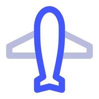 flygplan ikon för webb, app, infographic vektor