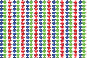 Sammlung von Liebe Herz Symbol Symbole Muster . Liebe Illustration einstellen mit solide und Gliederung Herzen Muster. vektor