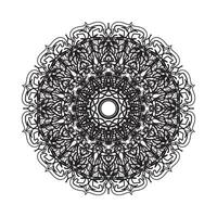 dekoratives Konzept abstrakte Mandala-Abbildung. eps 10 vektor