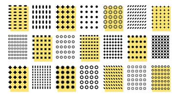 y2k abstrakt Formen und Zahlen. dekorativ Elemente zum Grafik Design, modisch Brutalist Formen im 2000er Ästhetik. vektor