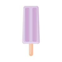 Eis mit lila Farbe vektor