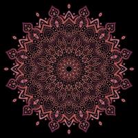 Mandala Kunst zum Vorlage Hintergrund vektor