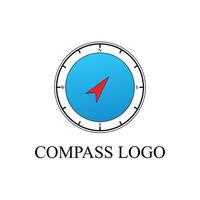 logotyp ikon kompass vektor