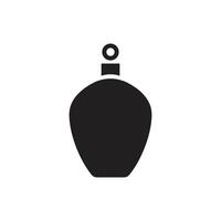 parfym flaska ikon logotyp vektor