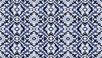 ethnische abstrakte ikat-kunst. nahtloses muster in stammes-, volksstickerei und mexikanischem stil. aztekischer geometrischer kunstornamentdruck.design für teppich, tapete, kleidung, verpackung, stoff, bezug, textil vektor