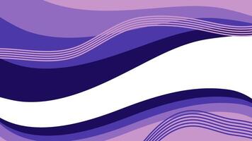lila Gradient Hintergrund mit ein mischen von Licht lila Linien. abstrakt Wellen sichtbar beim Nacht. Abend Wellen mit beruhigend lila Farbverläufe vektor