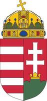 Wappen von Ungarn vektor