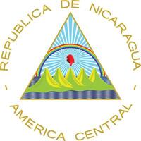 Mantel von Waffen von Nicaragua vektor