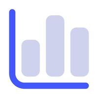 Diagram ikon för uiux, webb, app, infografik, etc vektor