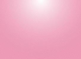 glücklicher valentinstag rosa hintergrund mit weißer beleuchtung radius linien textur vektor