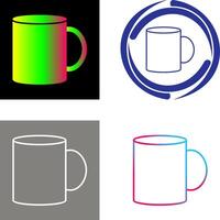 Kaffeebecher-Icon-Design vektor