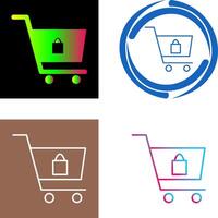 Shopping-Icon-Design vektor