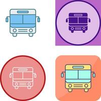 Bus-Icon-Design vektor