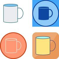 Kaffeebecher-Icon-Design vektor