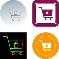 Shopping-Icon-Design vektor